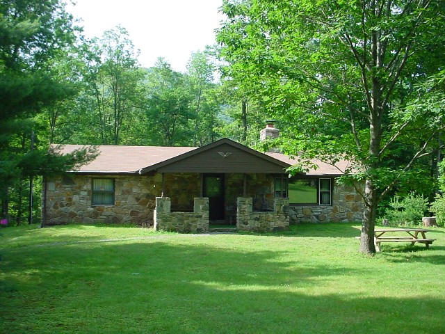 Ponderosa Cabin Front
